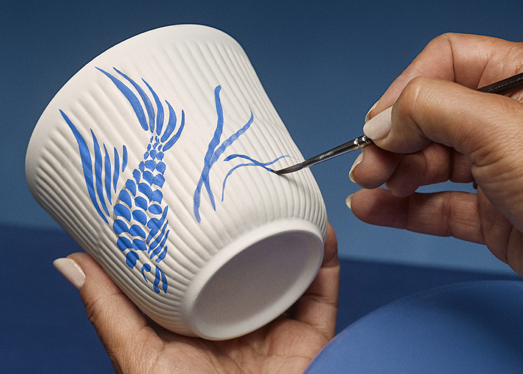 The Making of the A Majestic Tale Anniversary Cup from Royal Copenhagen.
